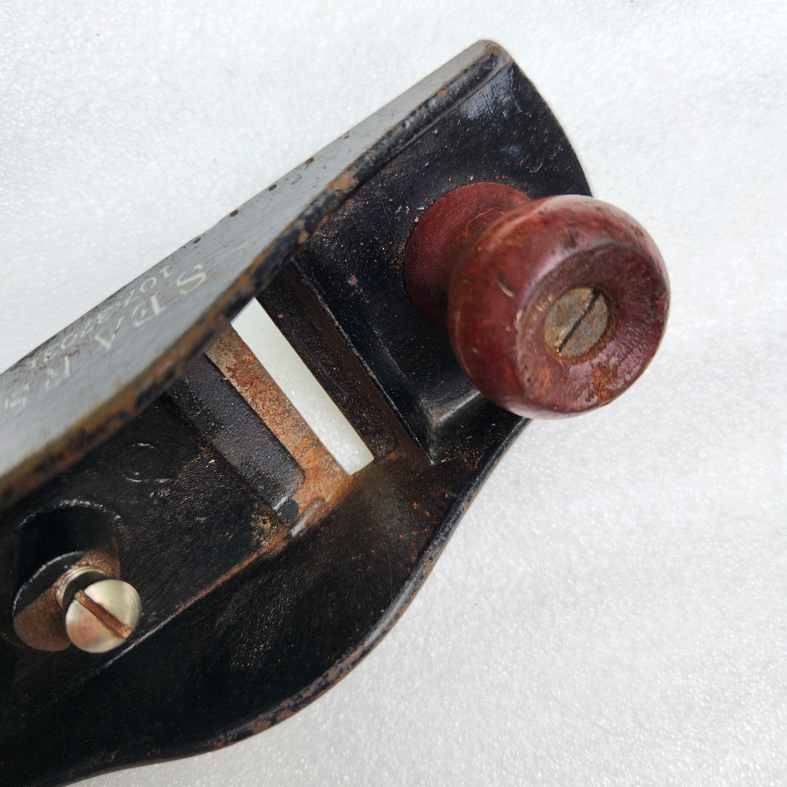 Vintage Sears 107-37031 Black Hand Block Plane Tool 7 inch Made USA , BN3860