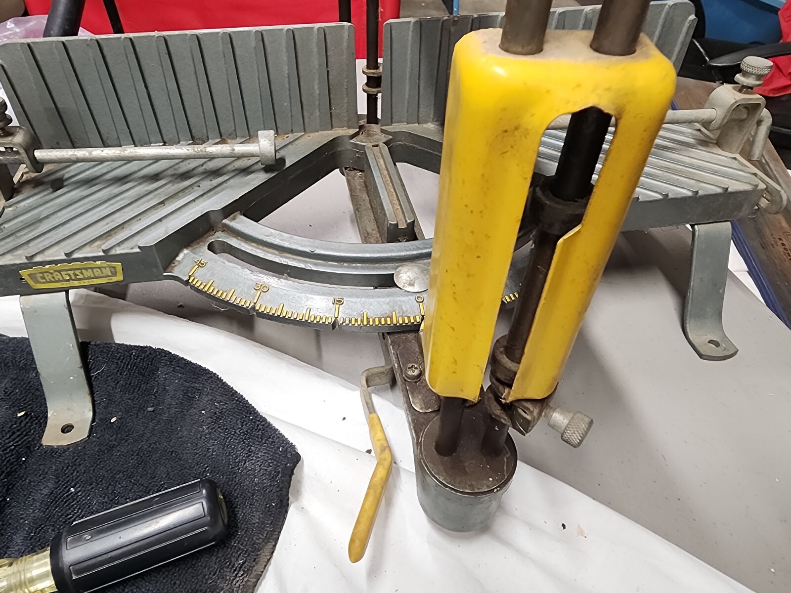 Vintage Sears Craftsman Miter Box Saw 24″ Inch 881.36302 Made in USA Great COND.