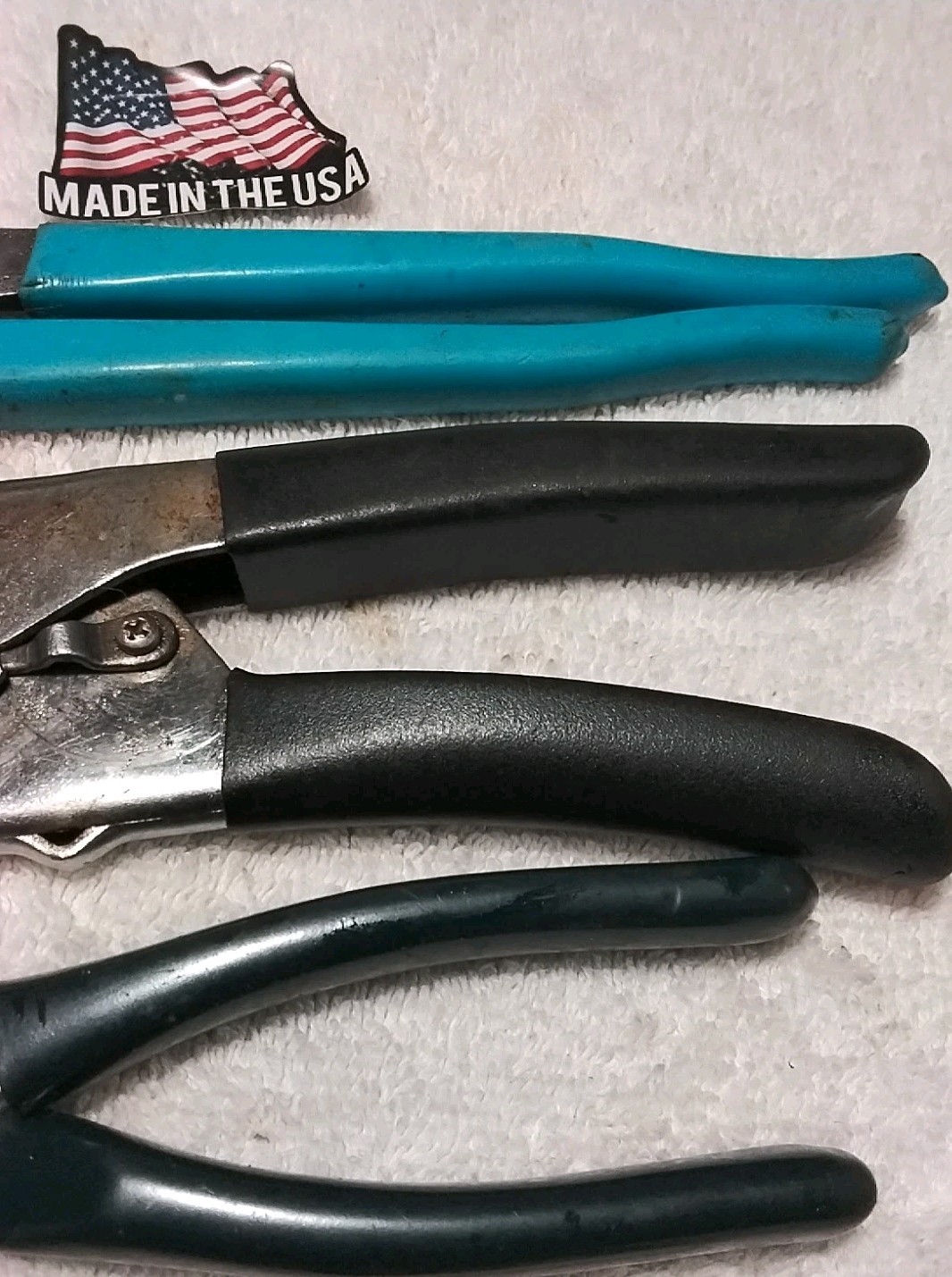 3pc CRAFTSMAN 86456/ CHANNELOCK 443/ NAPA P29 VINTAGE USA 🇺🇸