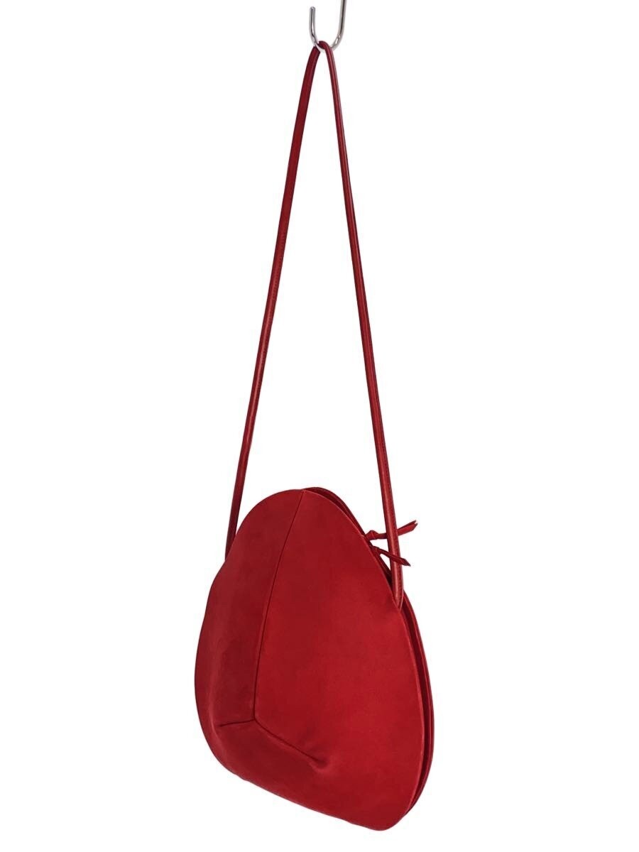 SYBILLA Shoulder Bag Used 29×26.5×13 cm Red Plain with Scratches