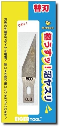 Eiger Tool Swamp File Replacement Blade 0.3mm #800 GUK22-3800