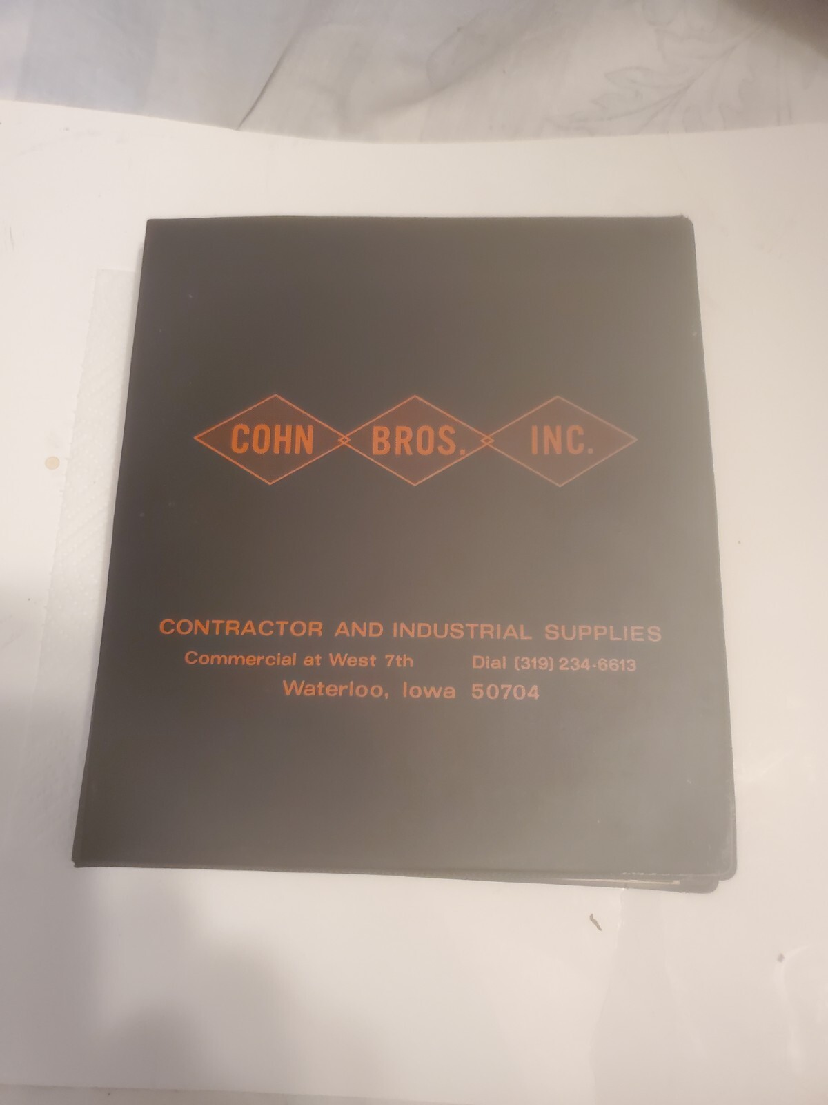 Vintage binder & catalogs cohn Brothers waterloo iowa industrial supplies tools