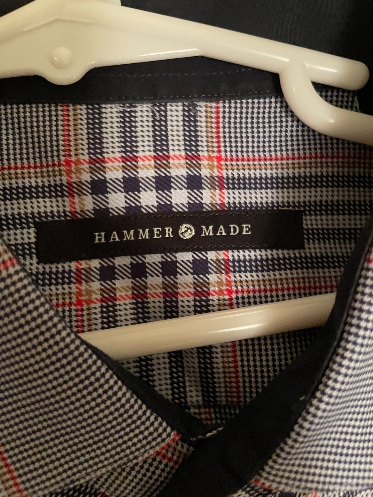 Hammer Made Grey Collared Shirt Men’s 16.5