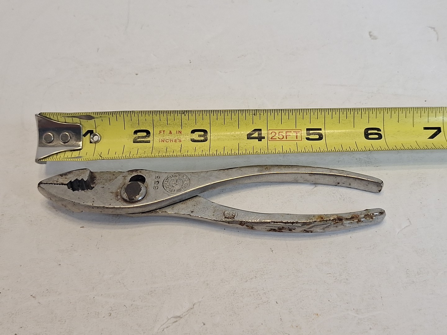 Vintage McKaig-Hatch 535 Slip Joint Pliers Circle MH 5 3/4″ long Buffalo NY USA