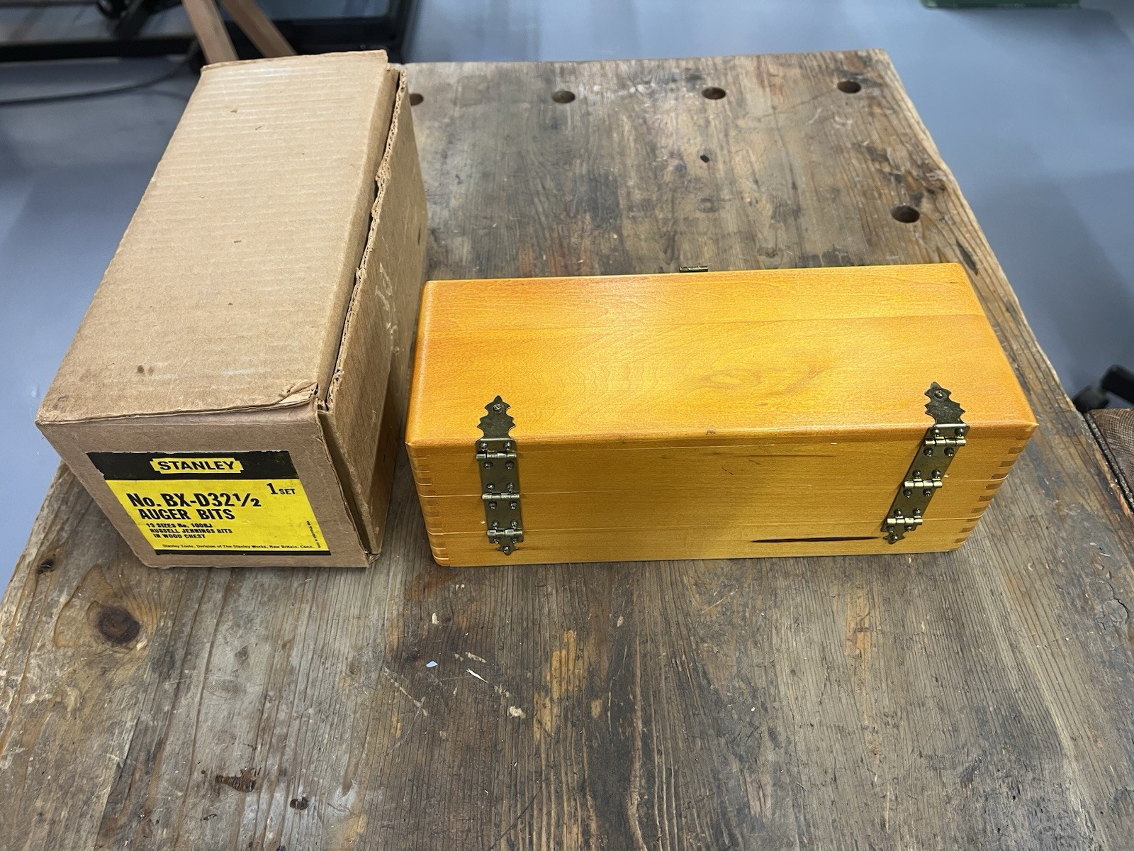 Russell Jennings Auger Bit Set Brand New in Original Box Never Used