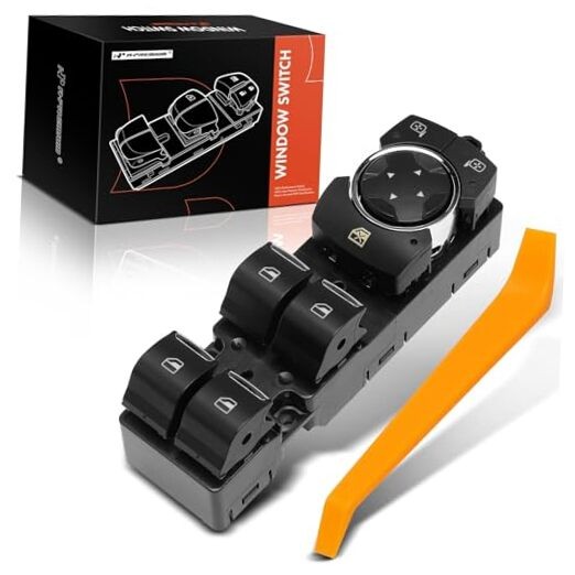 3-Pin Master Power Window Switch Compatible with Lincoln MKZ 2013-2020, MKC