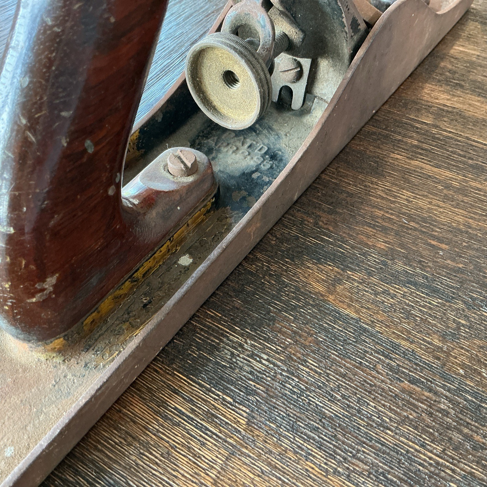 Stanley Bed Rock No. 605 Jack Plane Vintage Hand Plane Woodworking Tool 1898