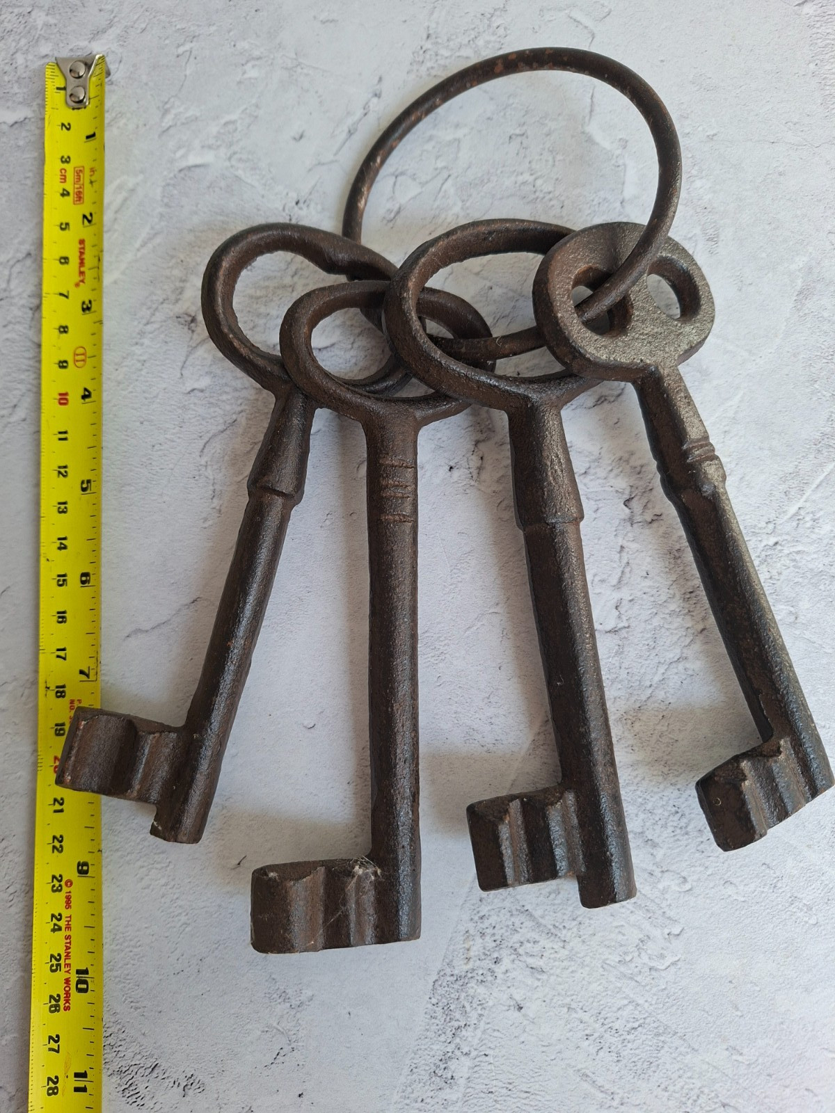 Vintage Set of Keys on Key Ring