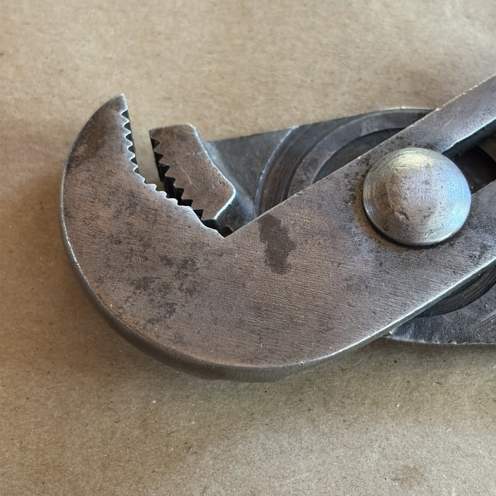 Vintage Channellock Champion DeArment No.410 Slip Joint Parrot Nose Pliers