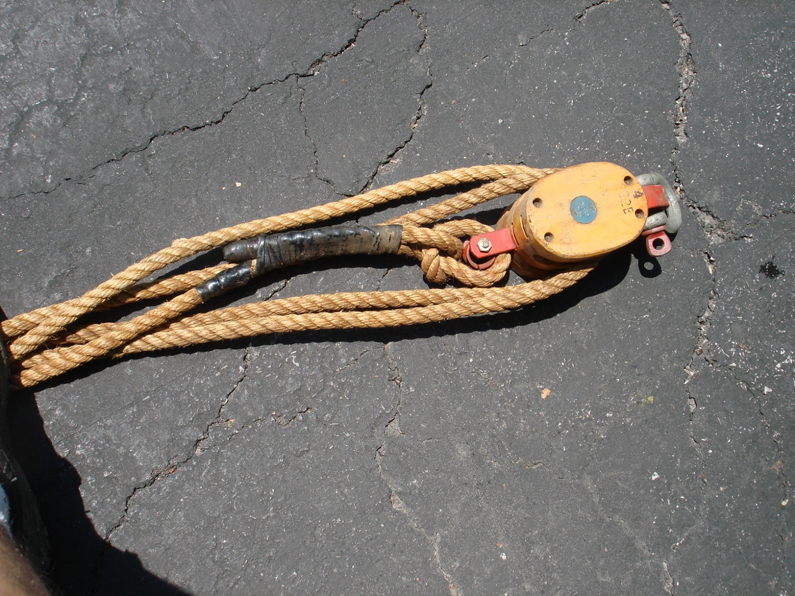 VTG Anvil Brand M22B Block & Tackle Fence Stretcher/Hoist 3 Piece Set 20 Foot