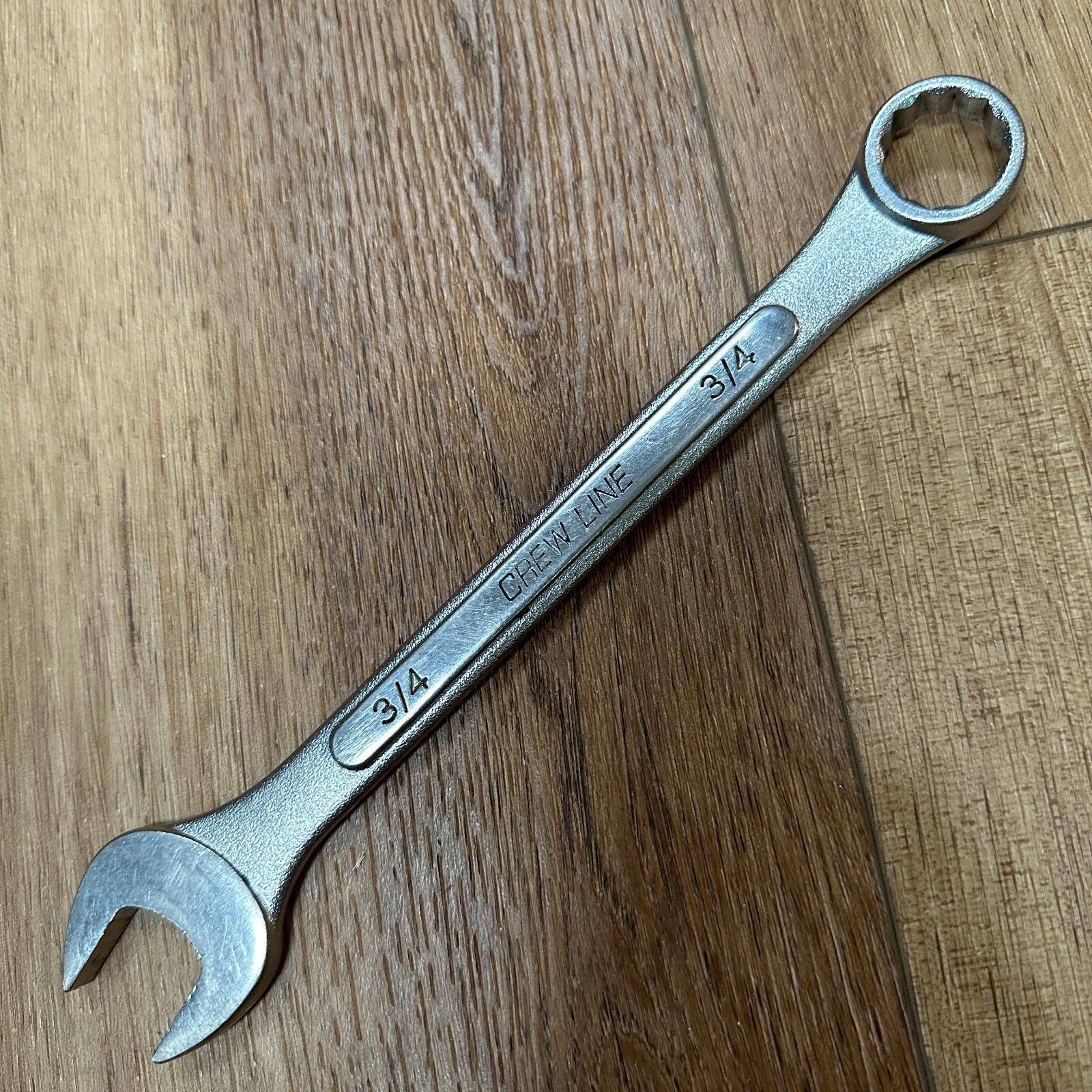 3/4″ Combination Wrench 12pt Crew Line Chrome Vanadium 9″ Long