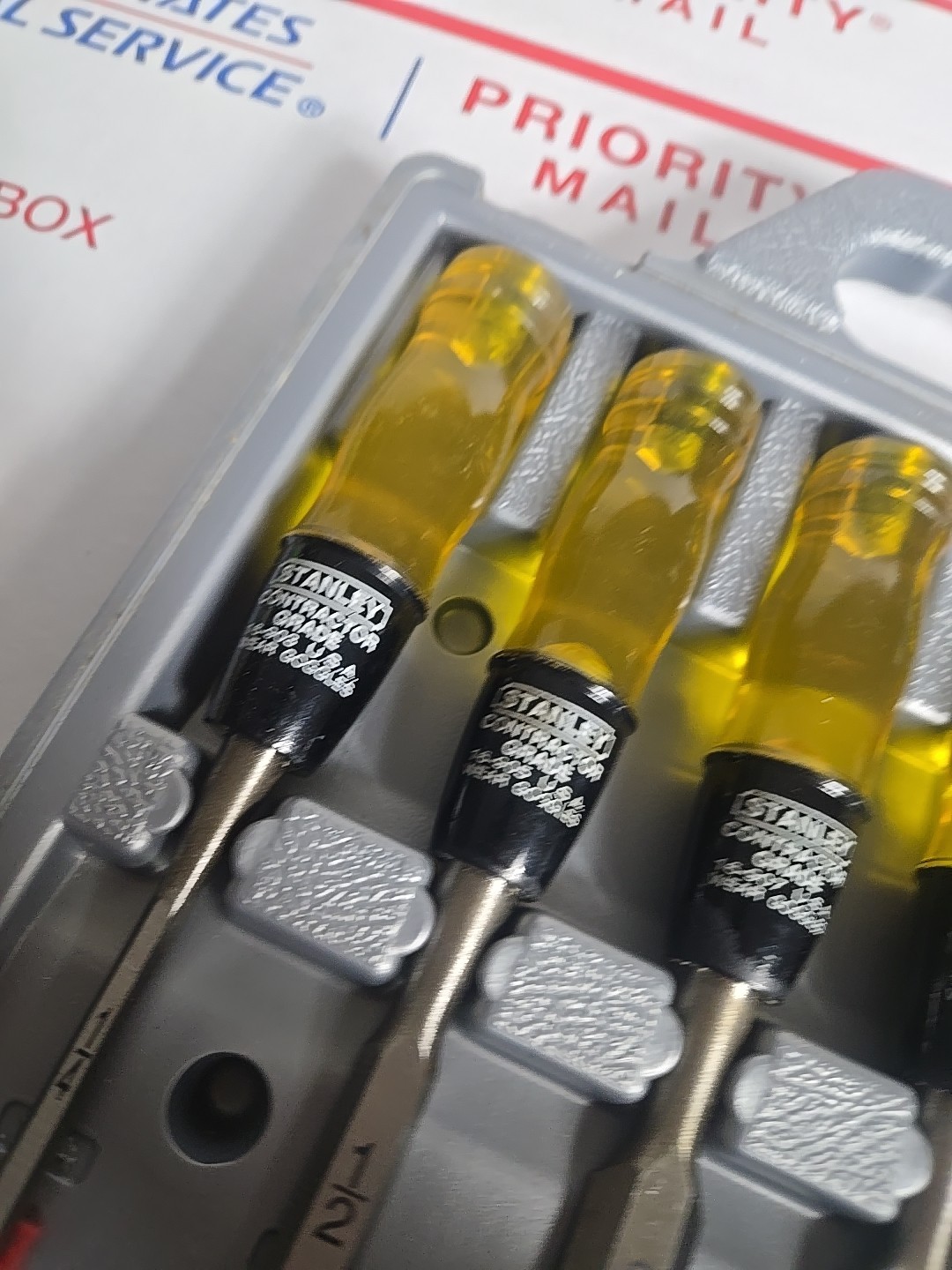 STANLEY TOOLS 16-901 6pc wood chisel set & case 1/4” 1/2” 3/4” 1” 1-1/4” 1-1/2”