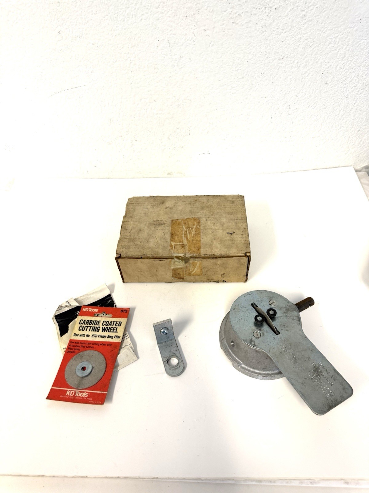 Vintage Sealed Power K-D 870 Manual Piston Ring End Gap Filer Tool & Accessories