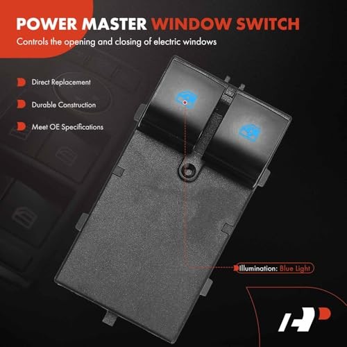 Master Power Window Switch Compatible with Chevrolet Camaro 2010 2011