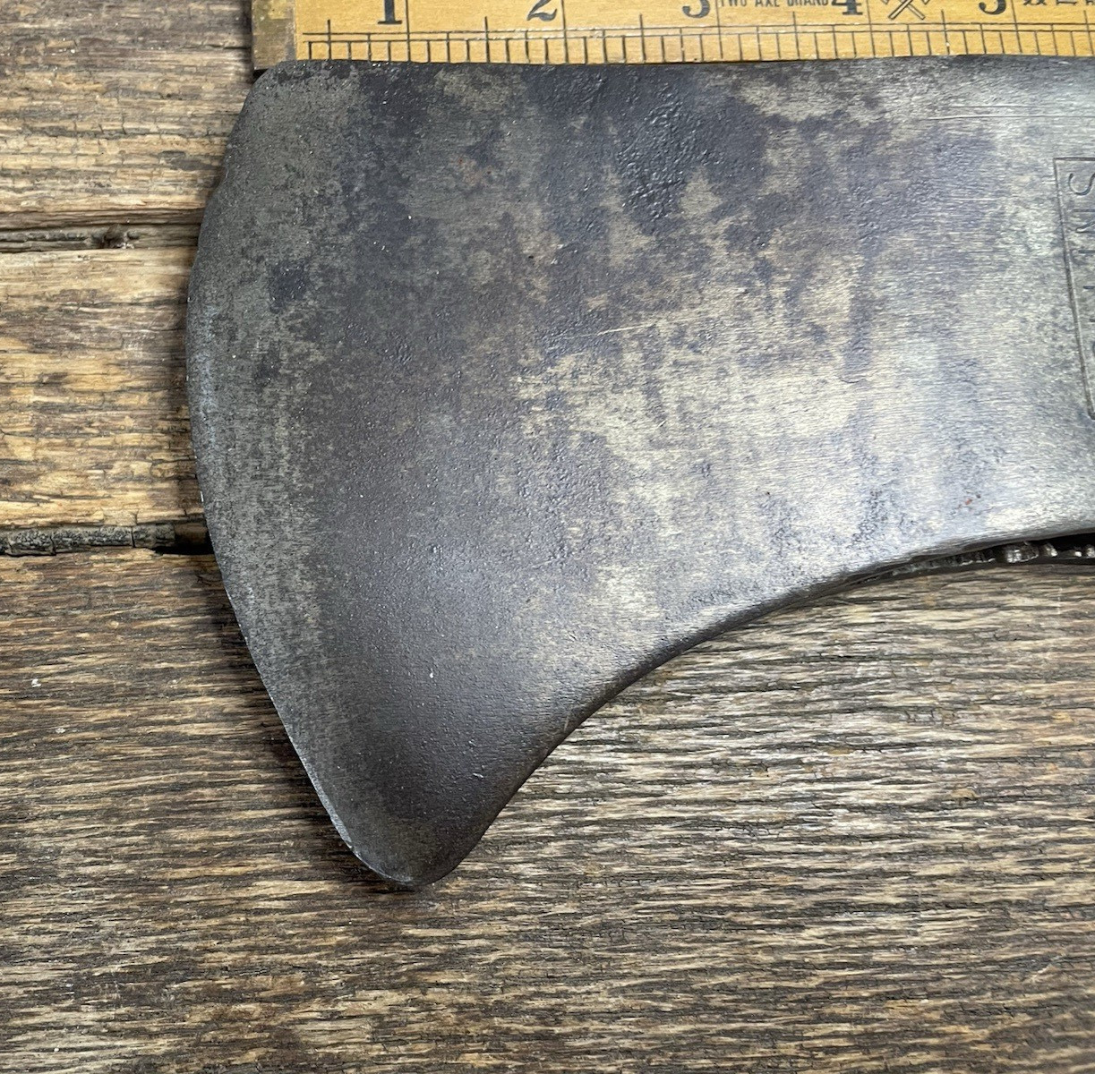 Vintage 3-1/2 Lb. Collins Double Bit Cruiser Axe Head Logging Forestry