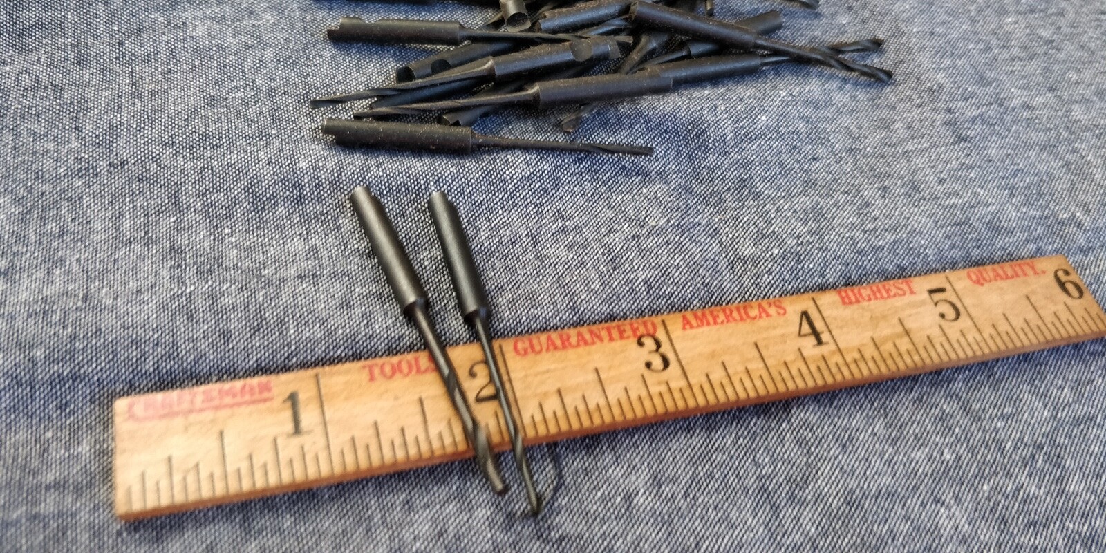 Nos 2 Bits – for Push Drill Bit 3/32″ +1/16 – Avildsen 🇺🇸 USA