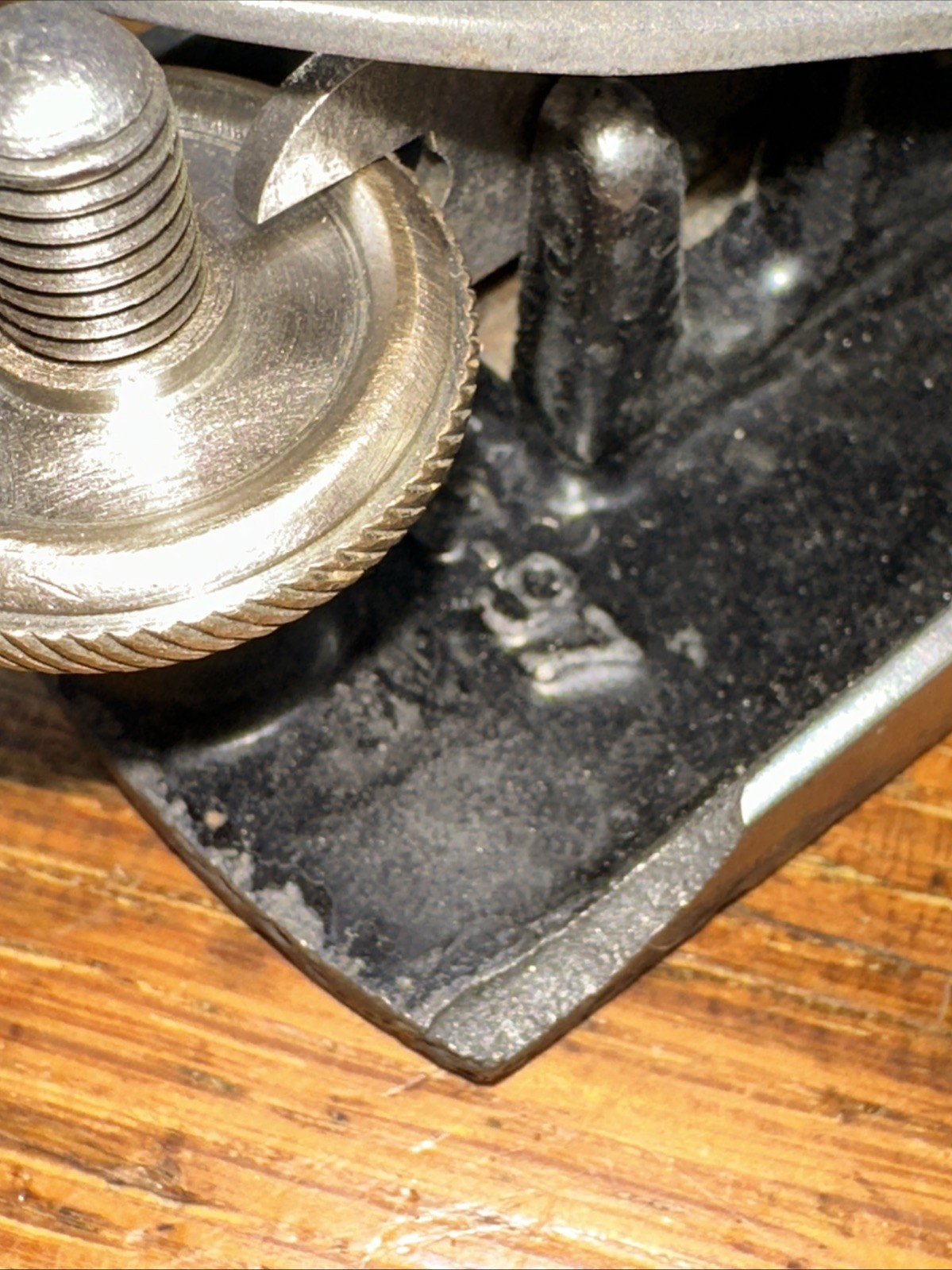 Vintage Stanley Block Plane Adjustable Throat Knuckle Cap USA Multiple Pat Dates