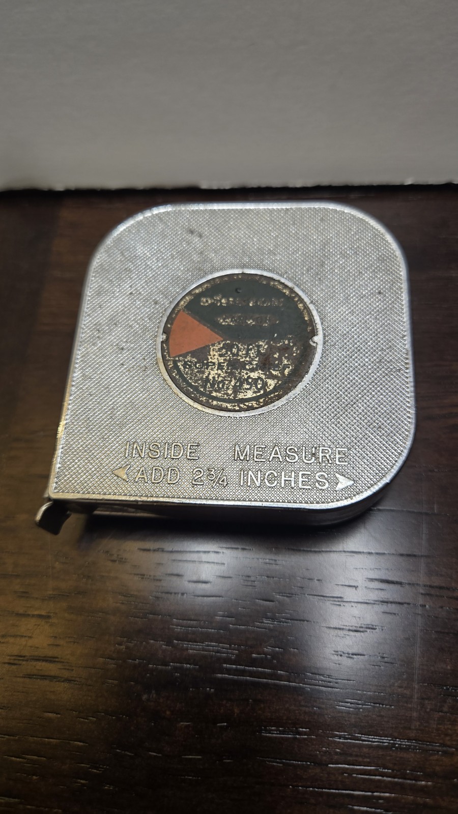 Vintage Disston Carlson 50 Foot Measuring Tape Star Chief No. 550, All Metal
