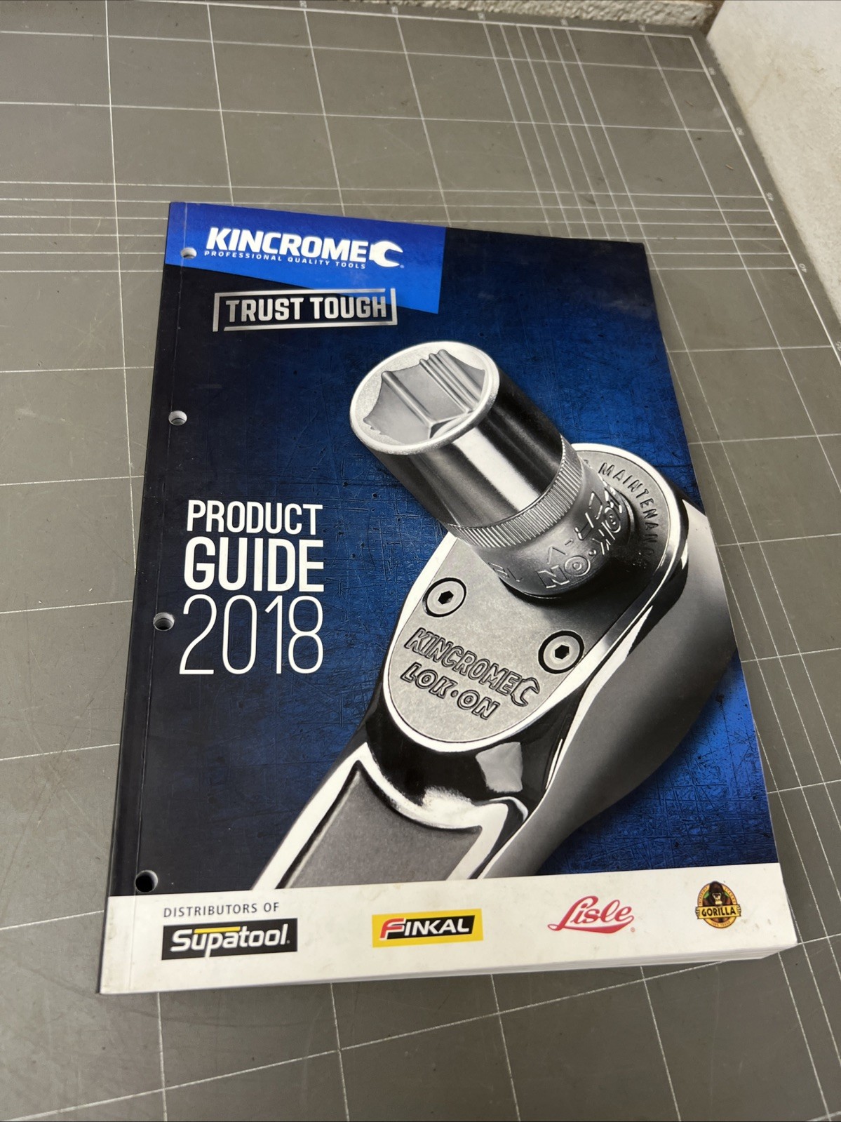 VINTAGE 2018 KINCROME PRODUCT TOOL CATALOGUE TOOLS BOOK WORKSHOP MANCAVE