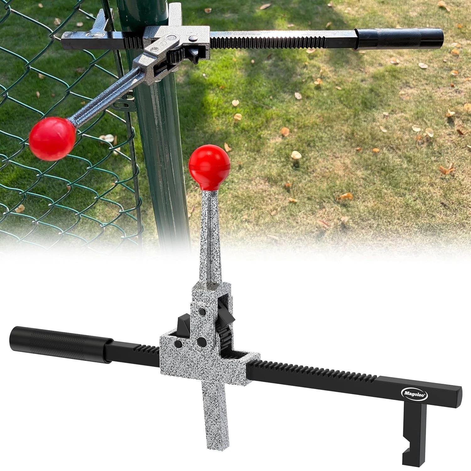 Durable Rust-Resistant Fence Stretcher Tool for Precision Tension Control