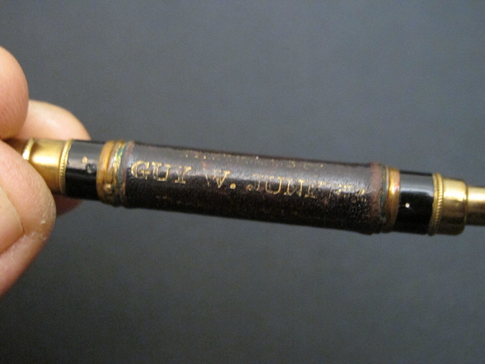 1883 “EAGLE PENCIL CO.” Gravity Pencil sharpener Packet Knife Antique Rare Tool