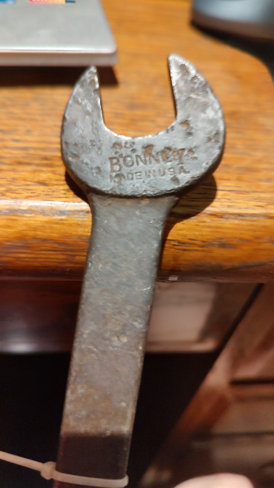 vintage Bonney wrench 1027c 9/16 11/6 U.S.A.