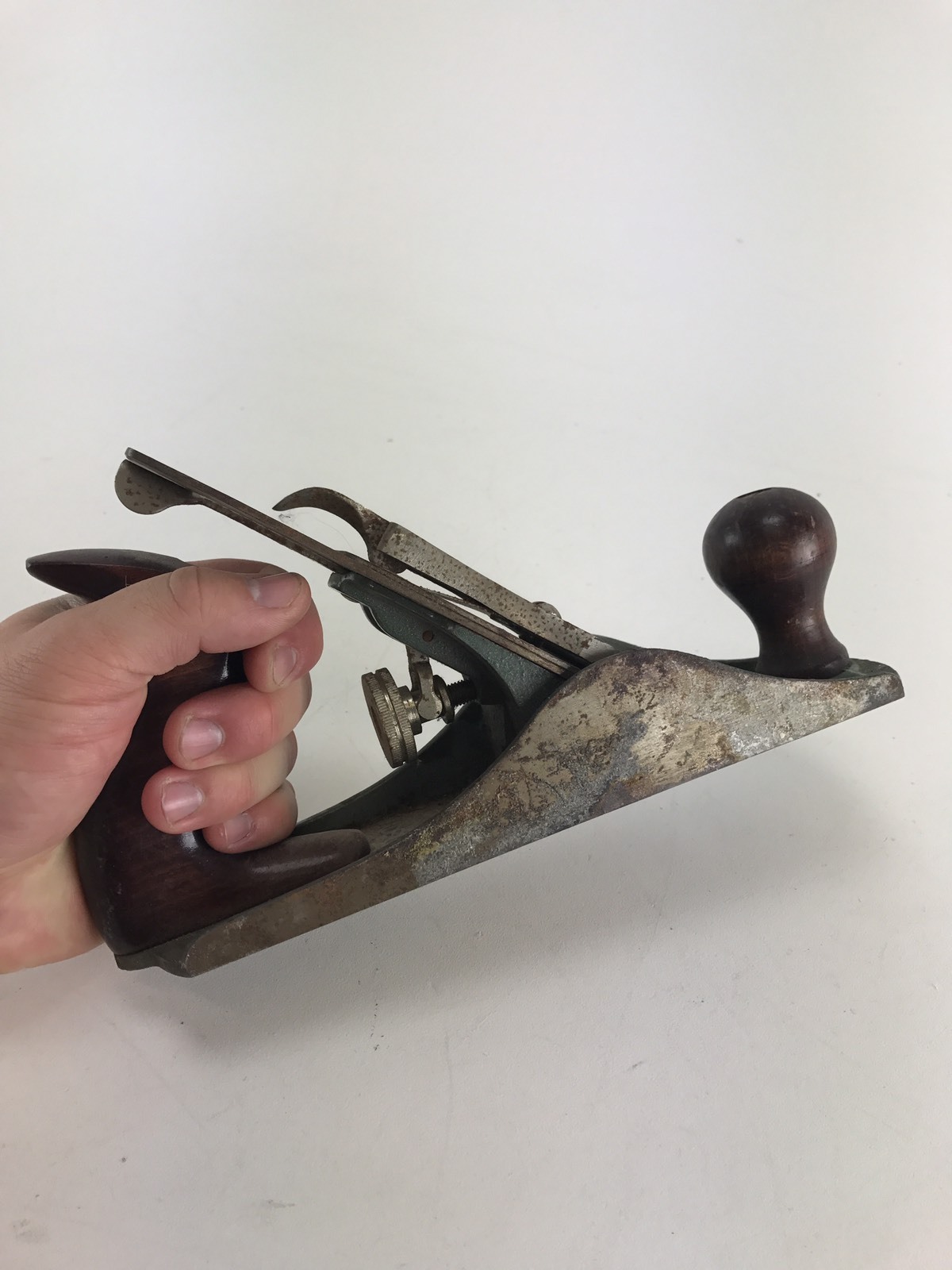 VINTAGE CRAFTMAN NO.4 SMOOTHING WOOD PLANE #187.37054 USA