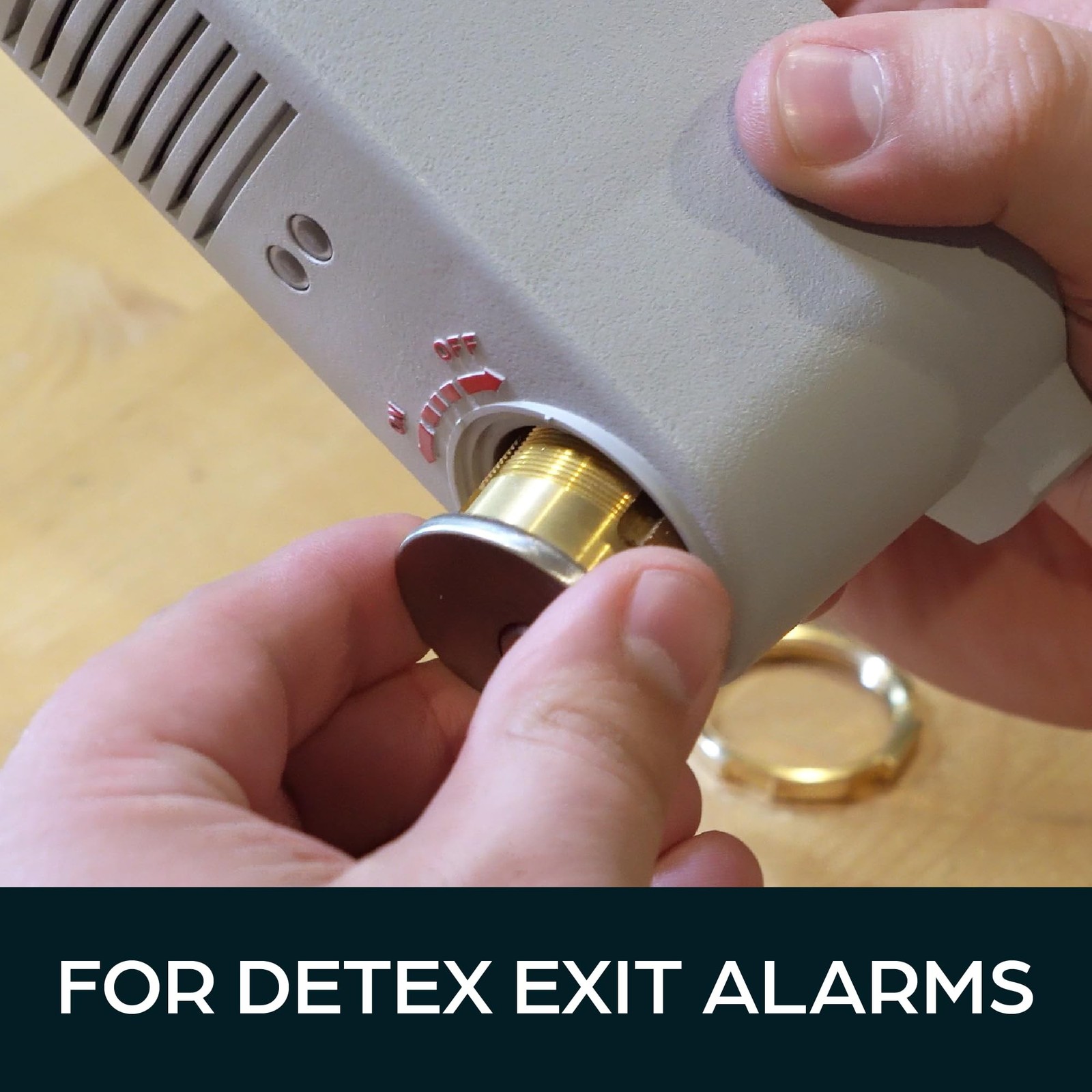 Summit Doorware Mortise Lock Kit for Detex Alarm Locks – 1-1/8″ SC1 Keyway