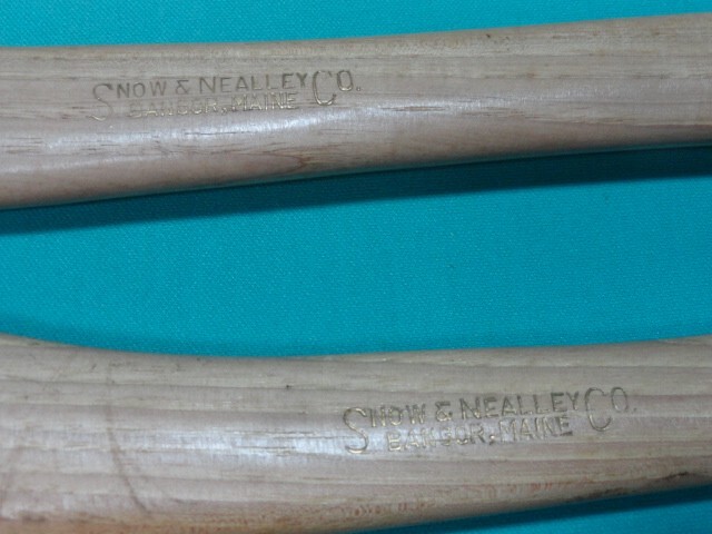 Snow & Nealley Bangor Maine Split & Kindling Set Vntg 1970’s-80s in Original Box