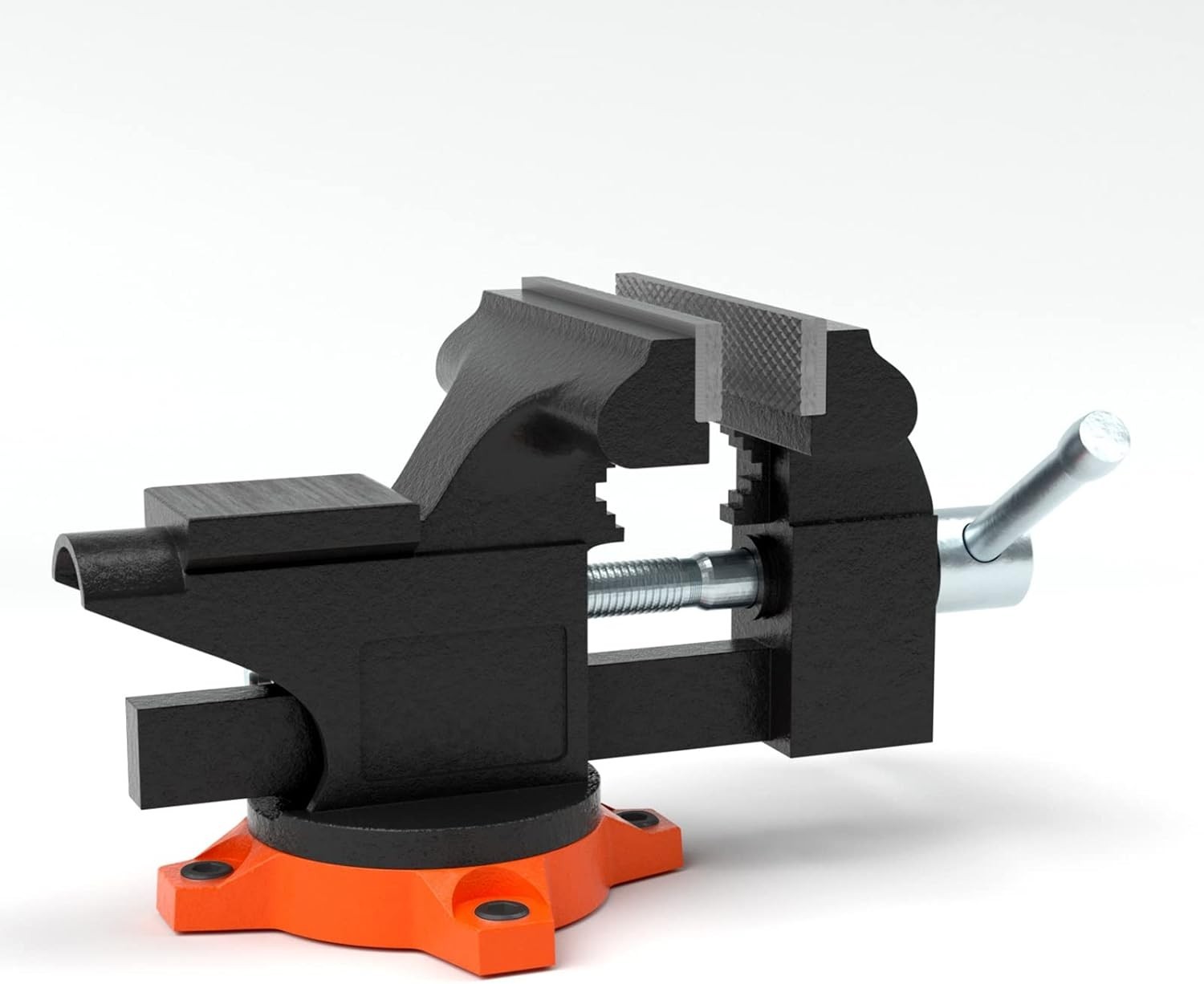 Robust 4.5″ Jaw Width Vise with Anvil – Ideal for Home and Workshop Use