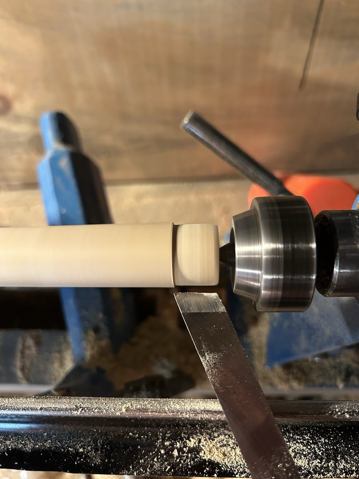 Custom Forged Long Neck Socket Gouge Chisel # 7 / 20mm Fishtail Guaranteed Sharp