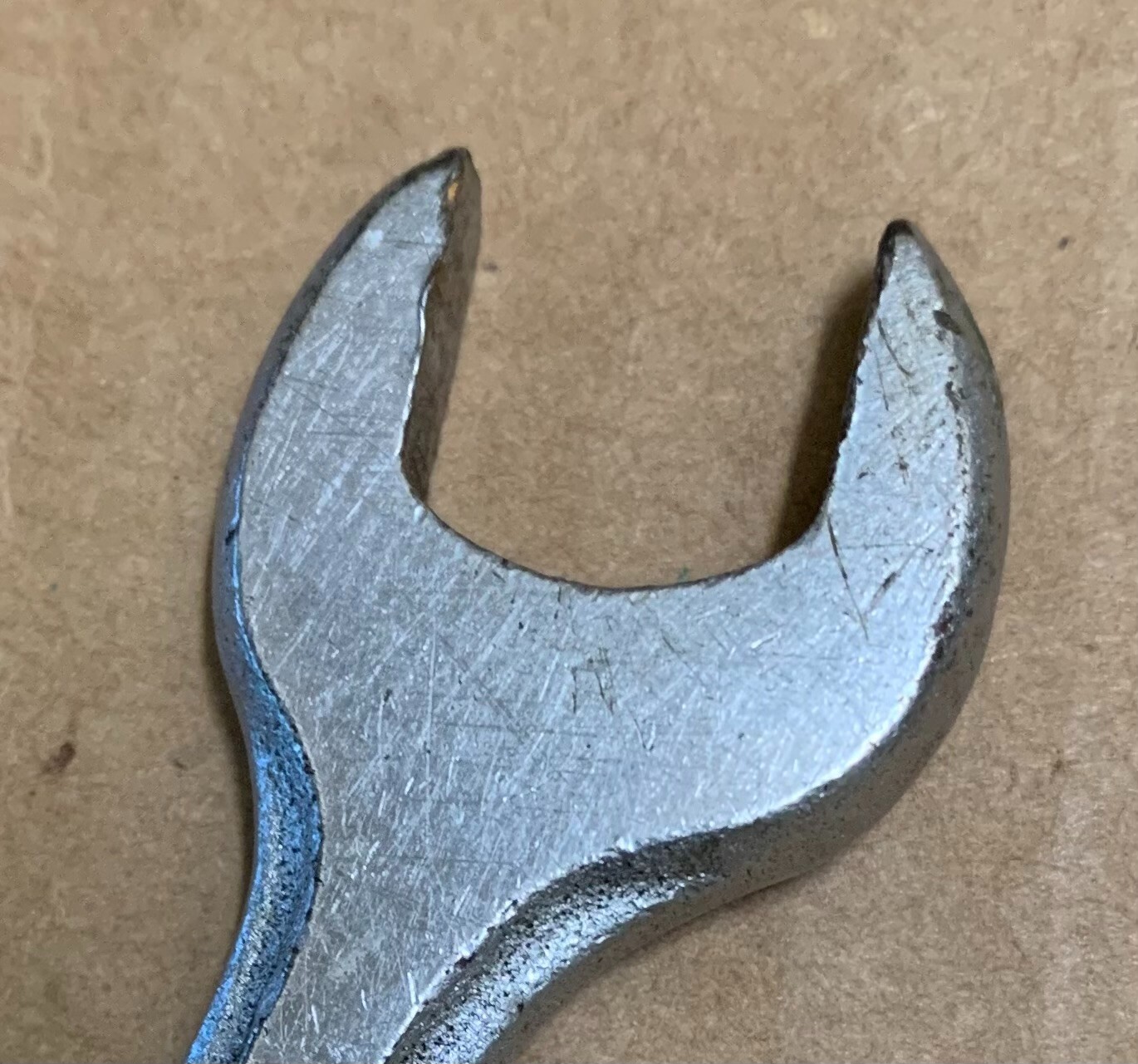 Williams USA Superrench 1725 9/16 1/2 Open End Wrench Vintage tool 5” mechanics