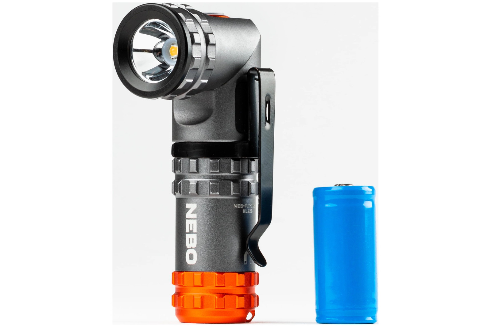 NEBO Franklin Swyvel 600 Lumen COB LED Gray Rechargeable Handheld Work Light