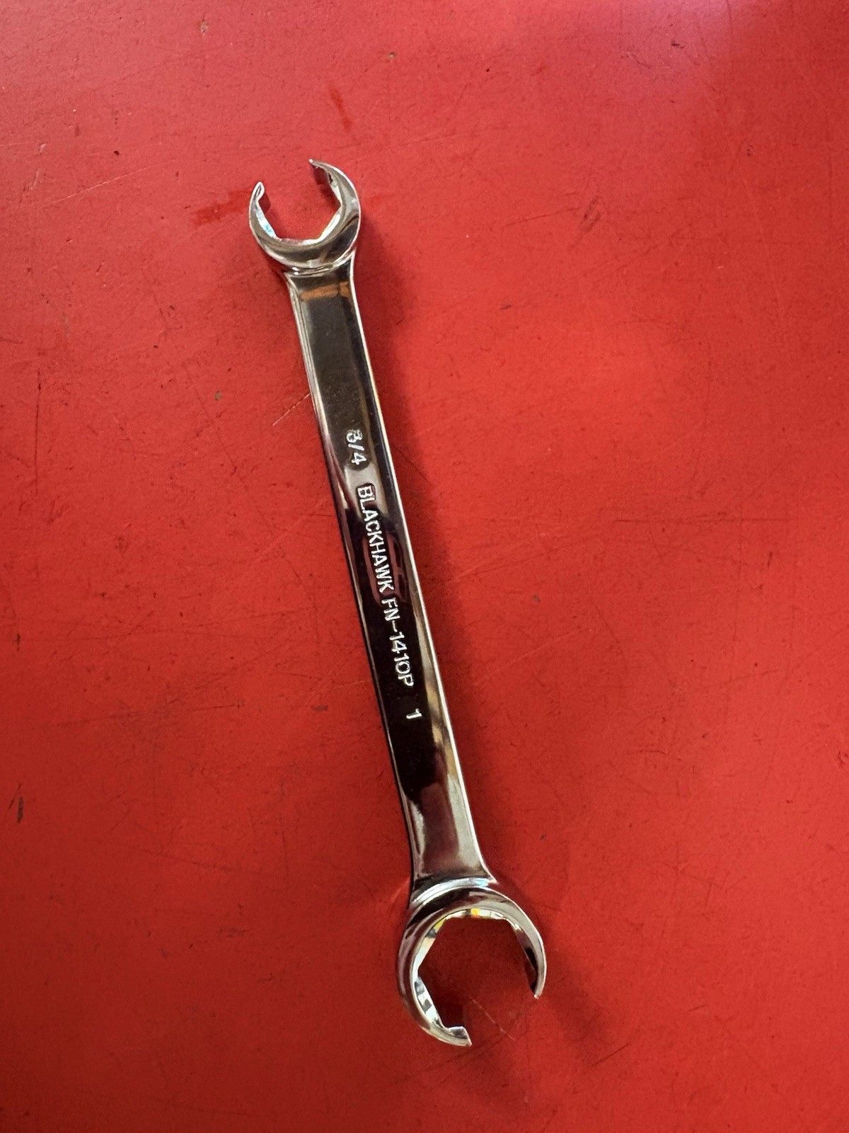 BLACKHAWK FN-1410P USA 3/4″ x 1″ Full Polish Flare Nut Wrench USA