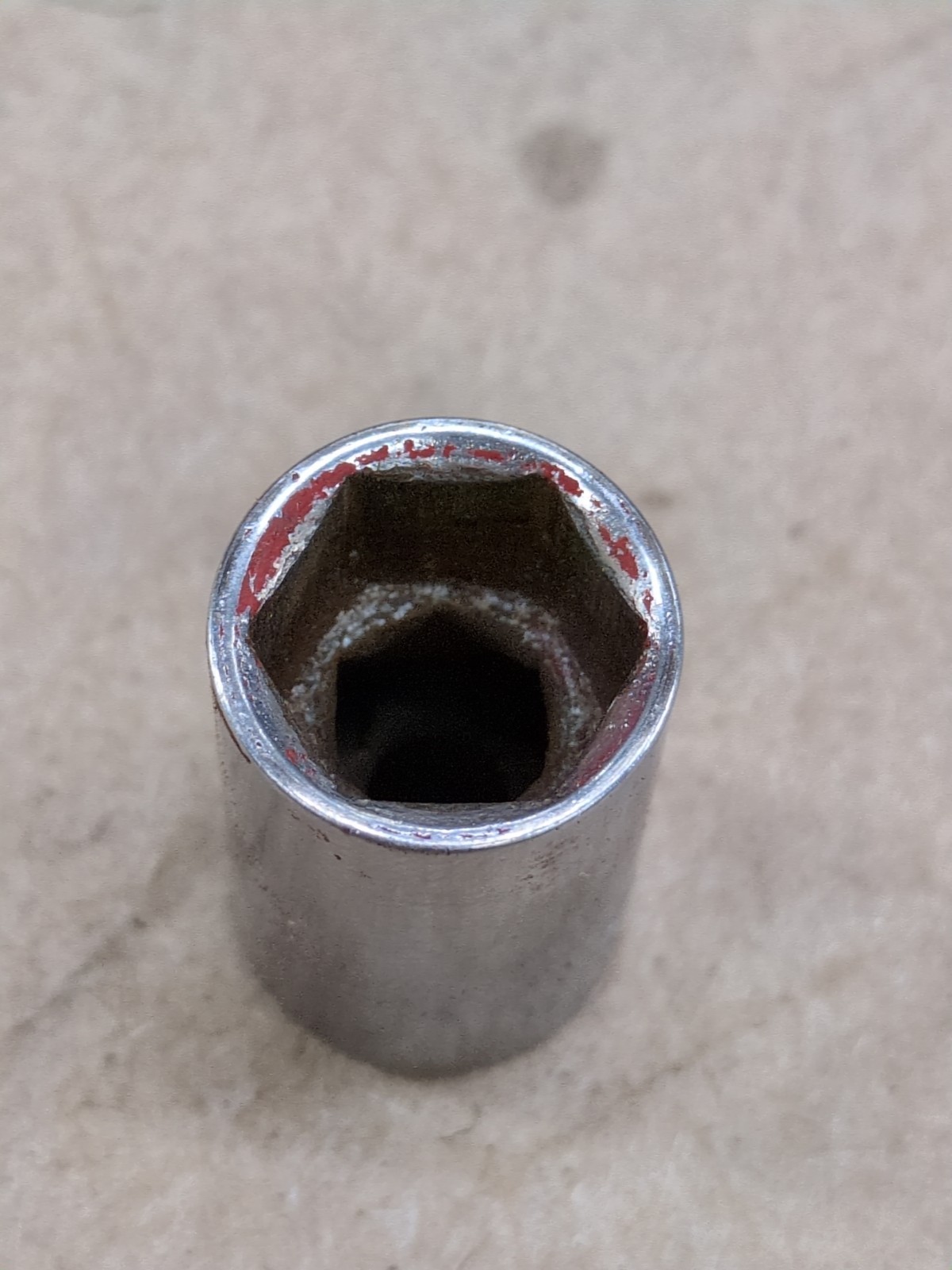 POWR-KRAFT MONTGOMERY WARD 84W4762 7/16″ SOCKET 1/4DR 6PT USA BY WRIGHT TOOL