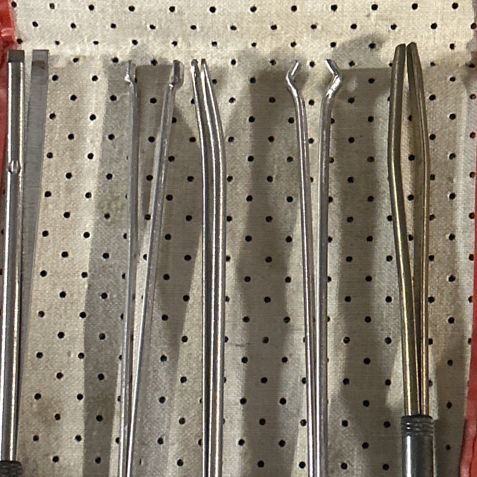 Vintage 5 Piece 1000 Volt Locking Tweezer ,Pick ,Probe, Screwdriver Set