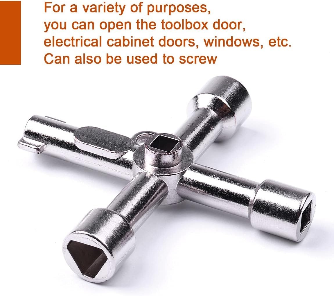 Zinc Alloy Triangle/Square Panel Key