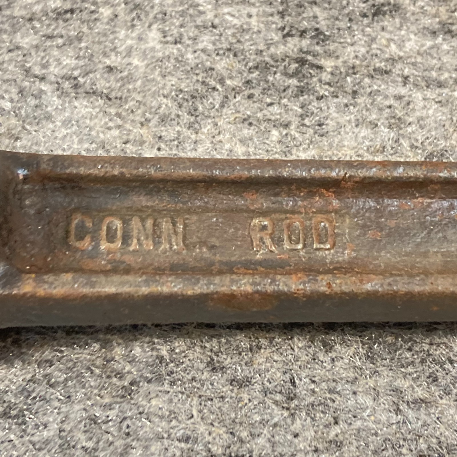 Antique Conn. Rod Wrench Spark Plug Clutch 6 Point Offset Auto Mechanic USA
