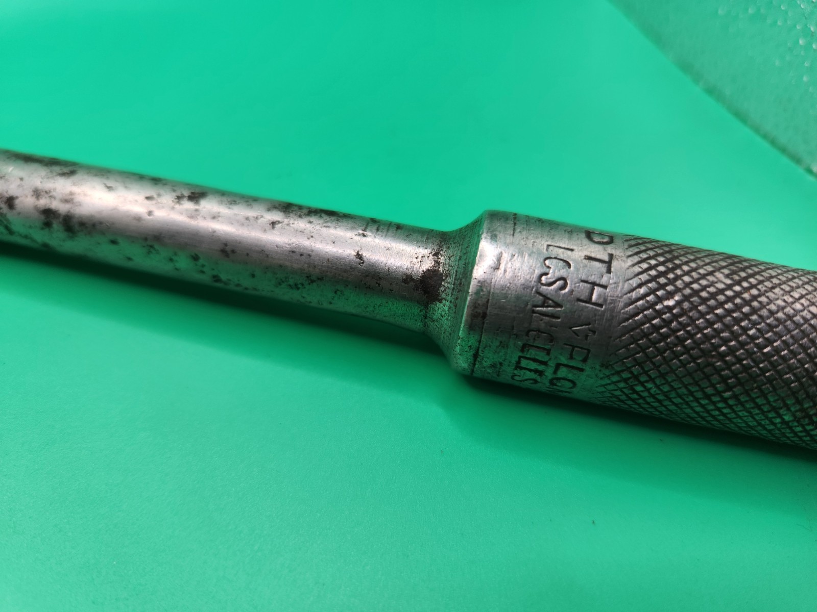 Plomb DTH 1/2″ Breaker Bar Round O Socket Wrench 1929 Date Code RARE USA