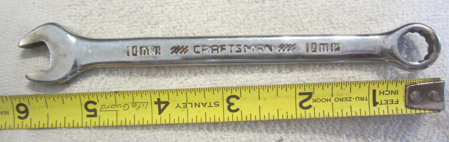 10 mm,Craftsman 10mm 12 Point Combination Wrench CMMT42914 tool,VTG
