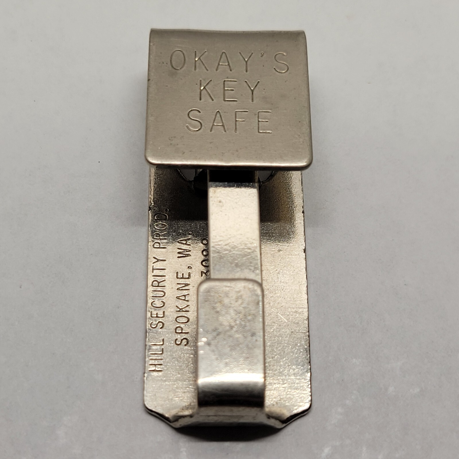 VTG Okay’s Key Safe Hill Security Products Spokane Washington Belt Clip Keeper