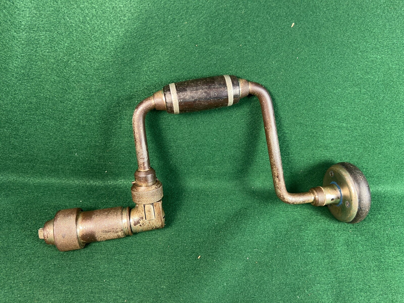 Vintage ZENITH 146B 10” Bit Brace Auger Hand Drill USA