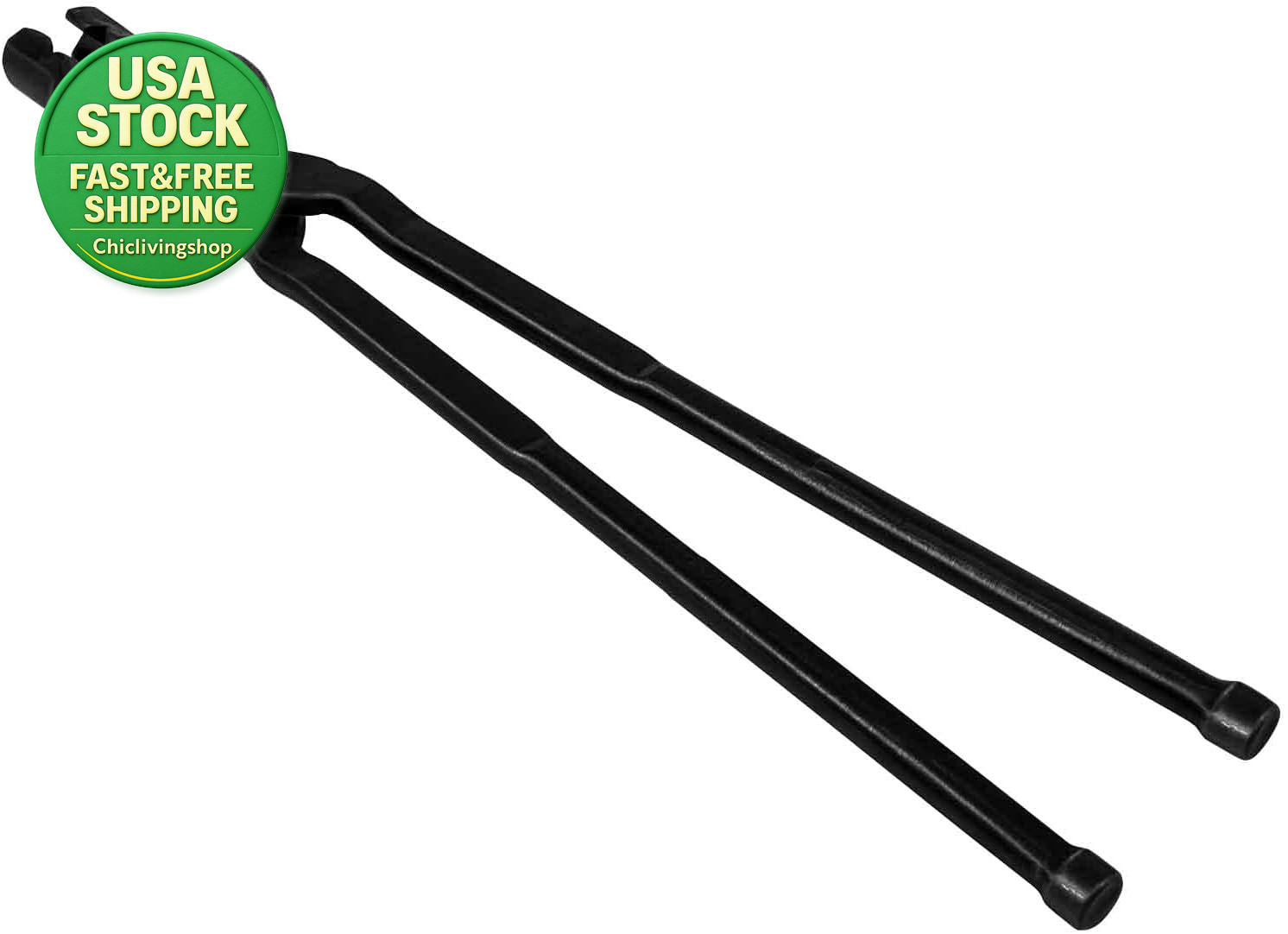 17 Inch V-Bit Blacksmith Tongs Wolf Jaw Bolt Tongs for Knife Making Forging