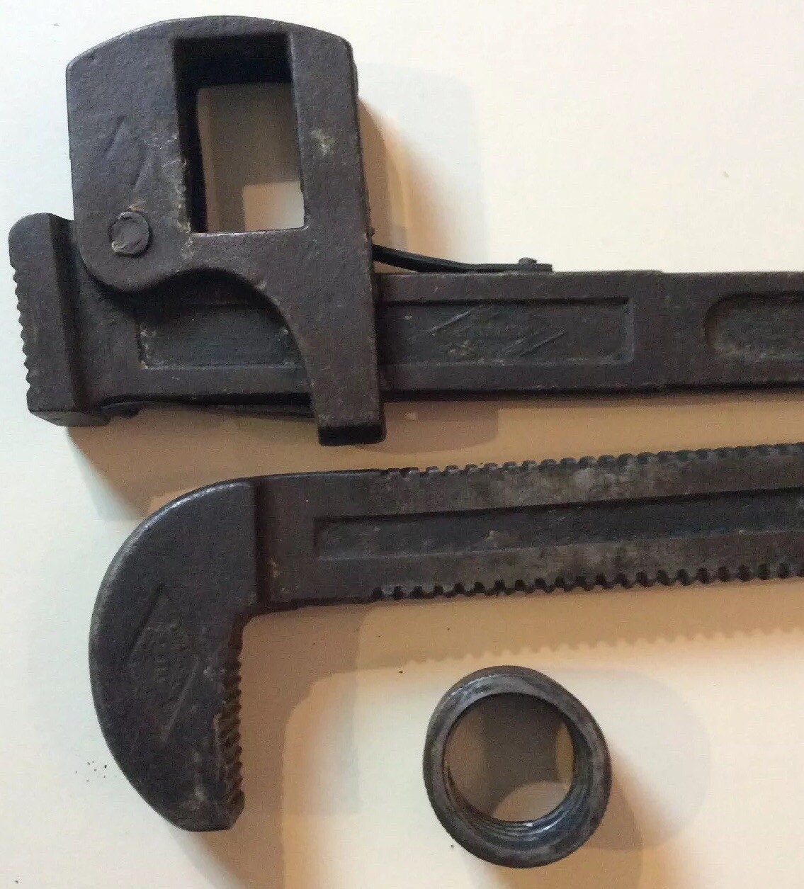 Antique 24 Inch Stillson Wrench Walworth MFG CO Boston