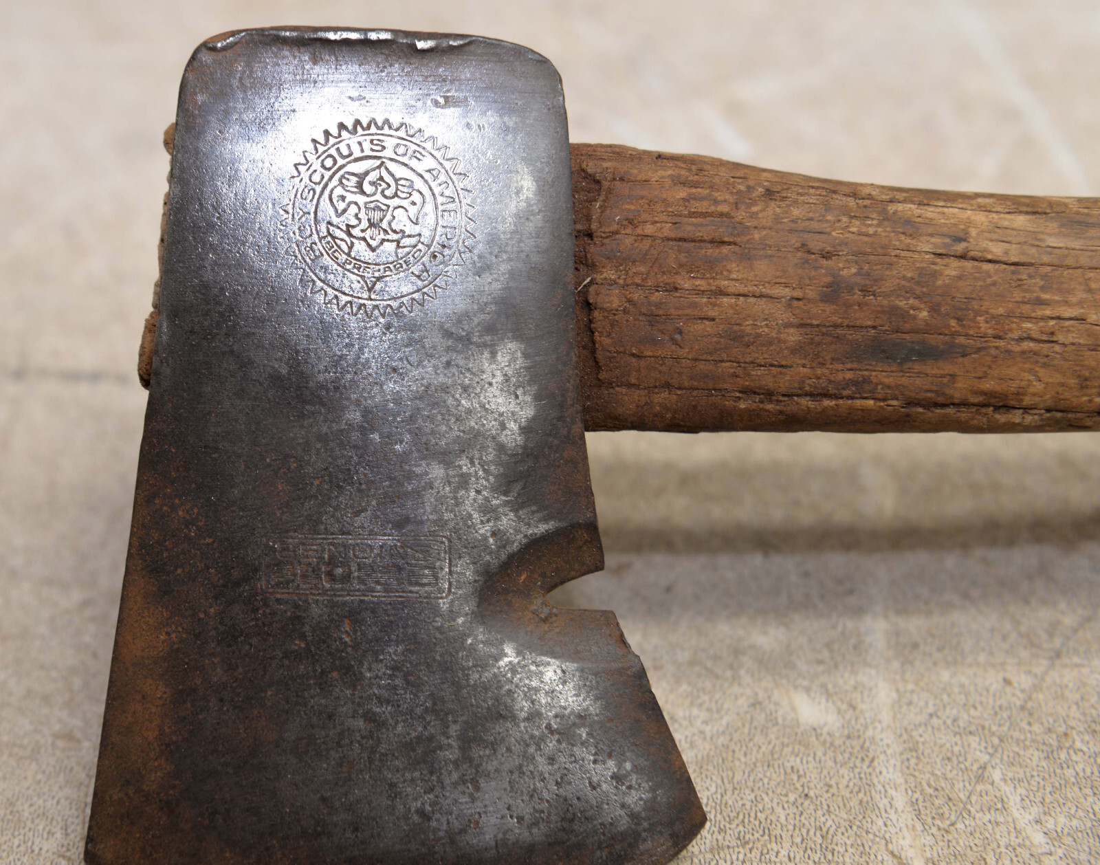 Vintage Genuine Plumb Boy Scout of America Official axe hatchet camp collectible