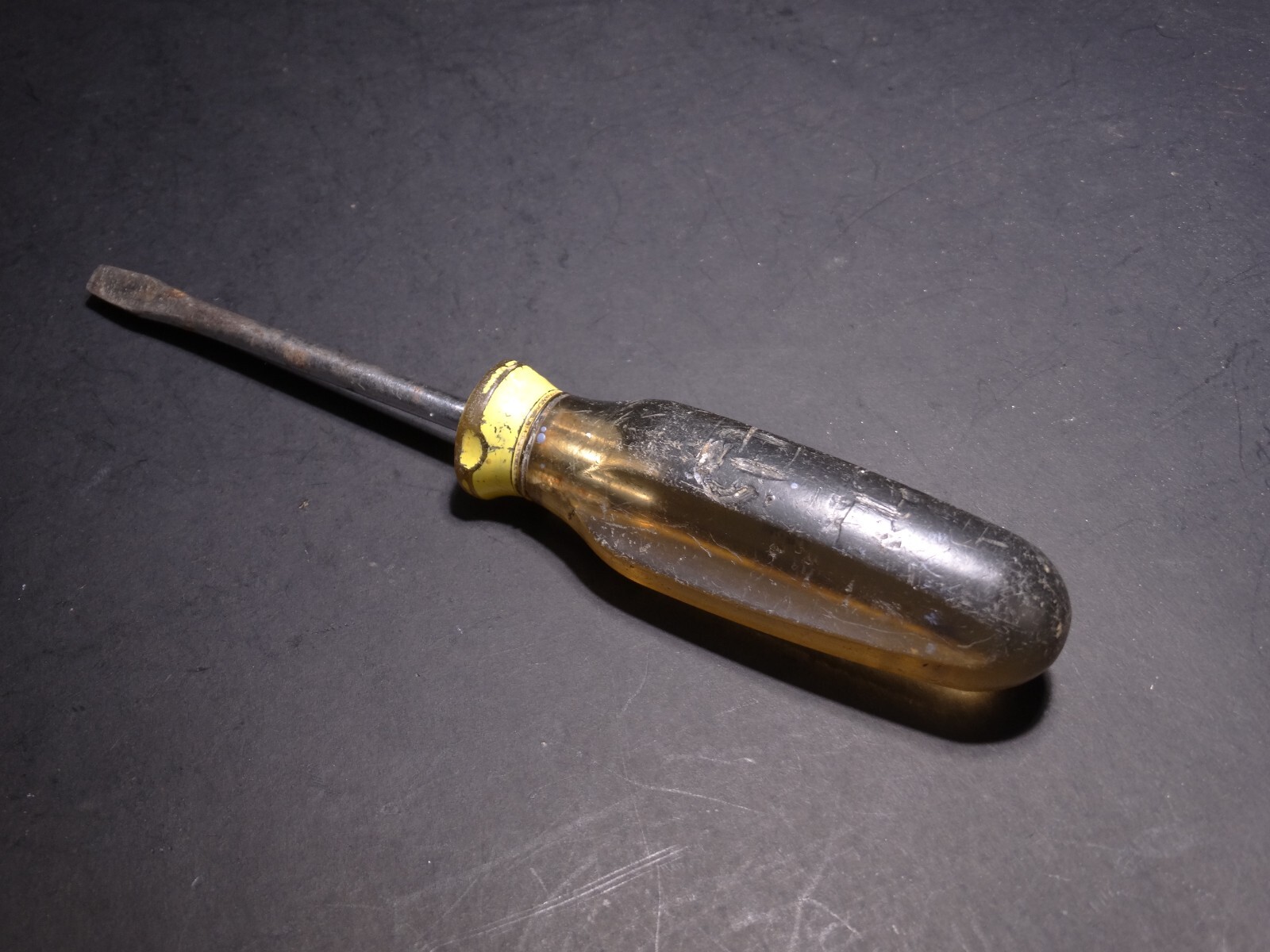 Stanley 66-204 Workmaster Screwdriver Vintage 8.5″ overall 4” Slotted Blade USA