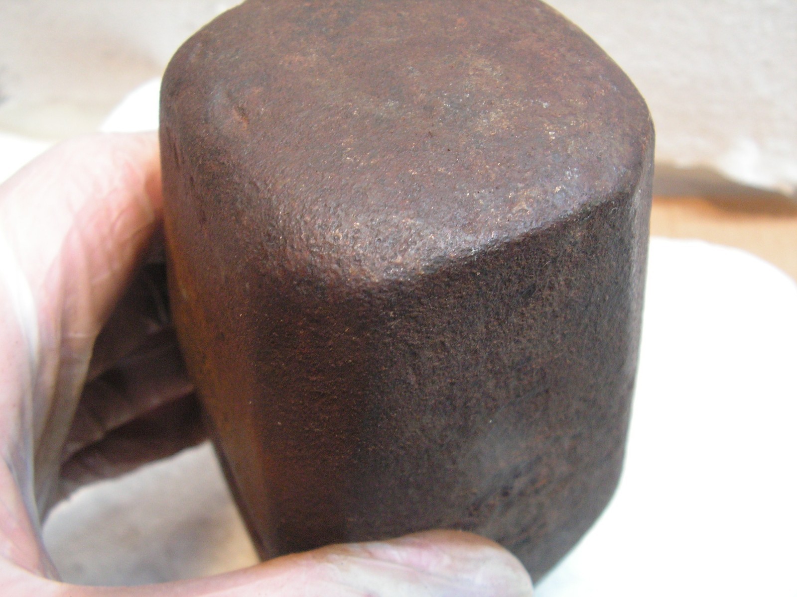 Vintage IRON CITY STAMPED 10# Sledgehammer Head 6 3/4″ Across, 2 1/4″ X 2 1/4″ H