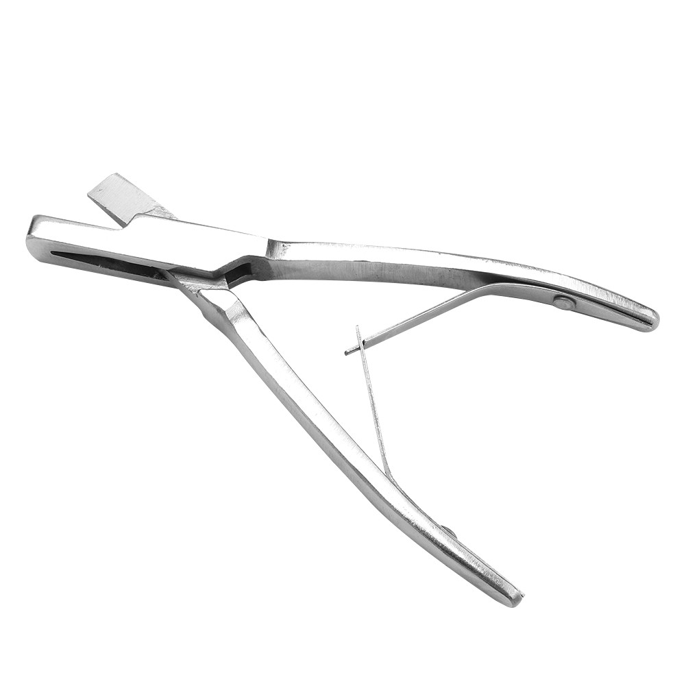 Stainless Steel Pig Ear Tag Plier Pig Equipment Farm Animals (V Shaped) CX4