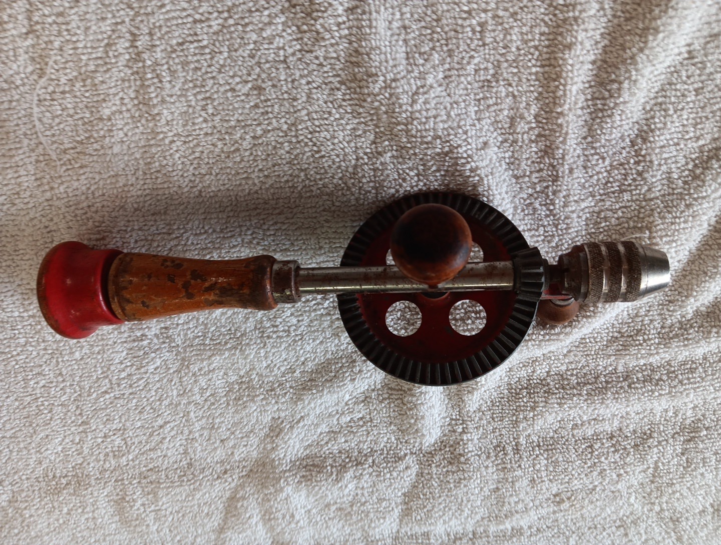 Vintage Hand Crank Drill Screwdriver Handheld Manually Operated USA