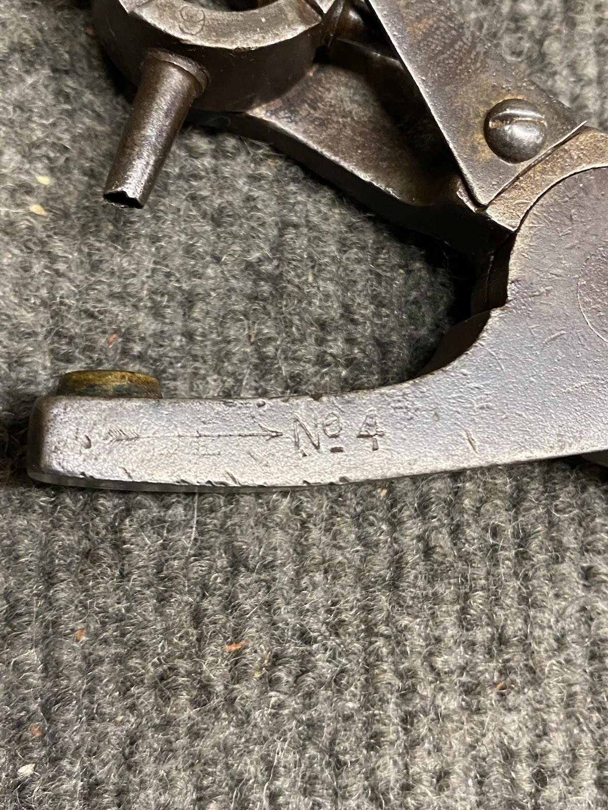 Vintage Arrow Brand No. 4 Rotory Punch 4 Hole